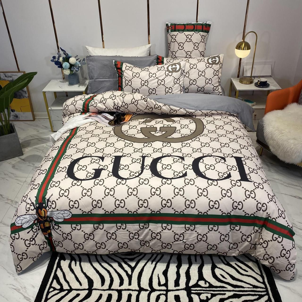 Versace 6 pieces Bed Cover Set Code C055