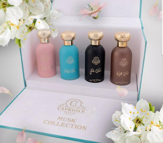 CAPRIOLE MUSK COLLECTION (4 Pieces X 100 ml)