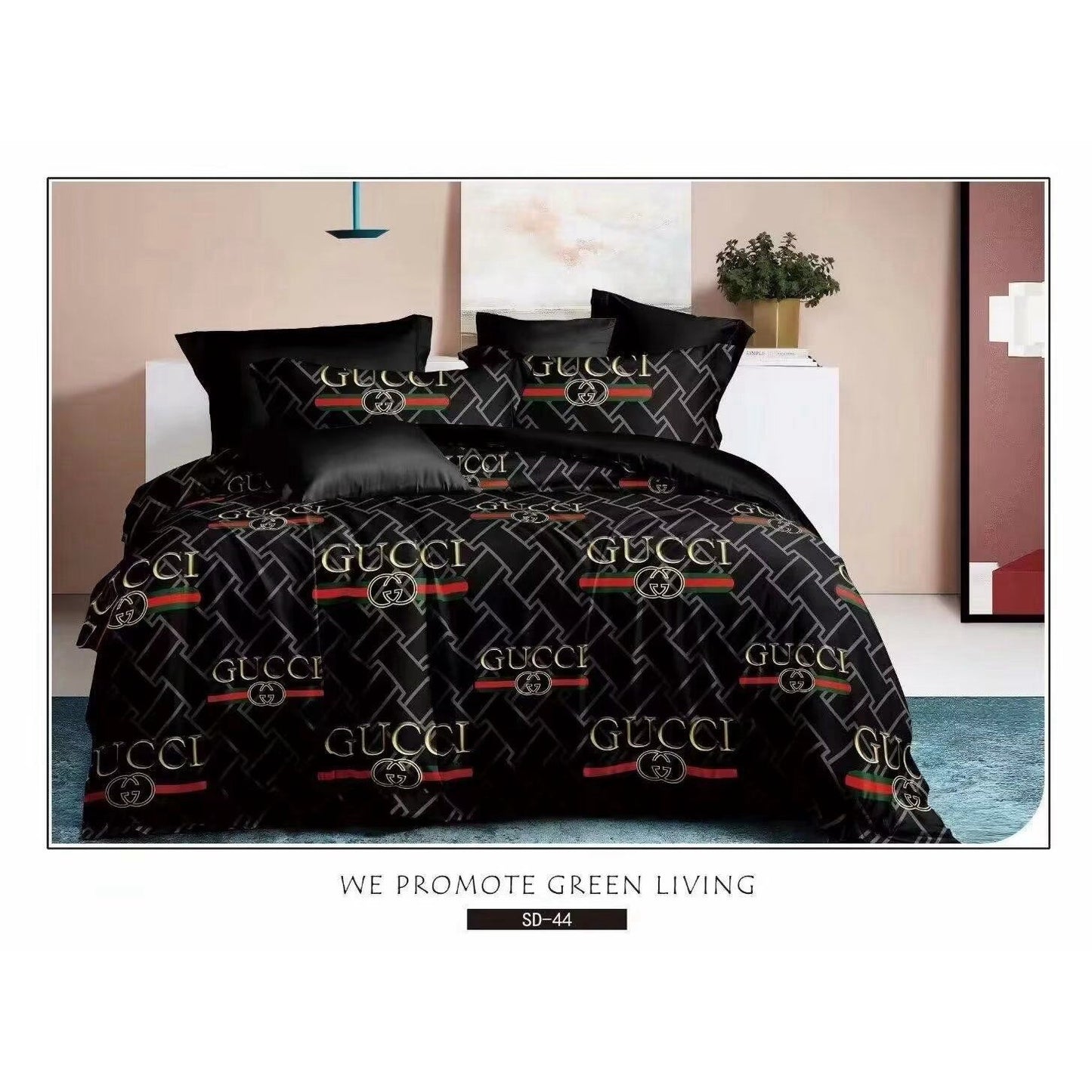 Versace 6 pieces Bed Cover Set Code C055