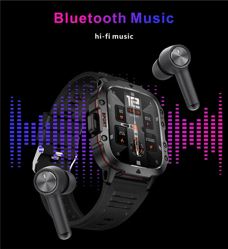 Smart Watch Sports Outdoor Bluetooth Call Triple Anti Heart Rate Blood Oxygen Encoder 2025 Android Waterproof SmartWatch