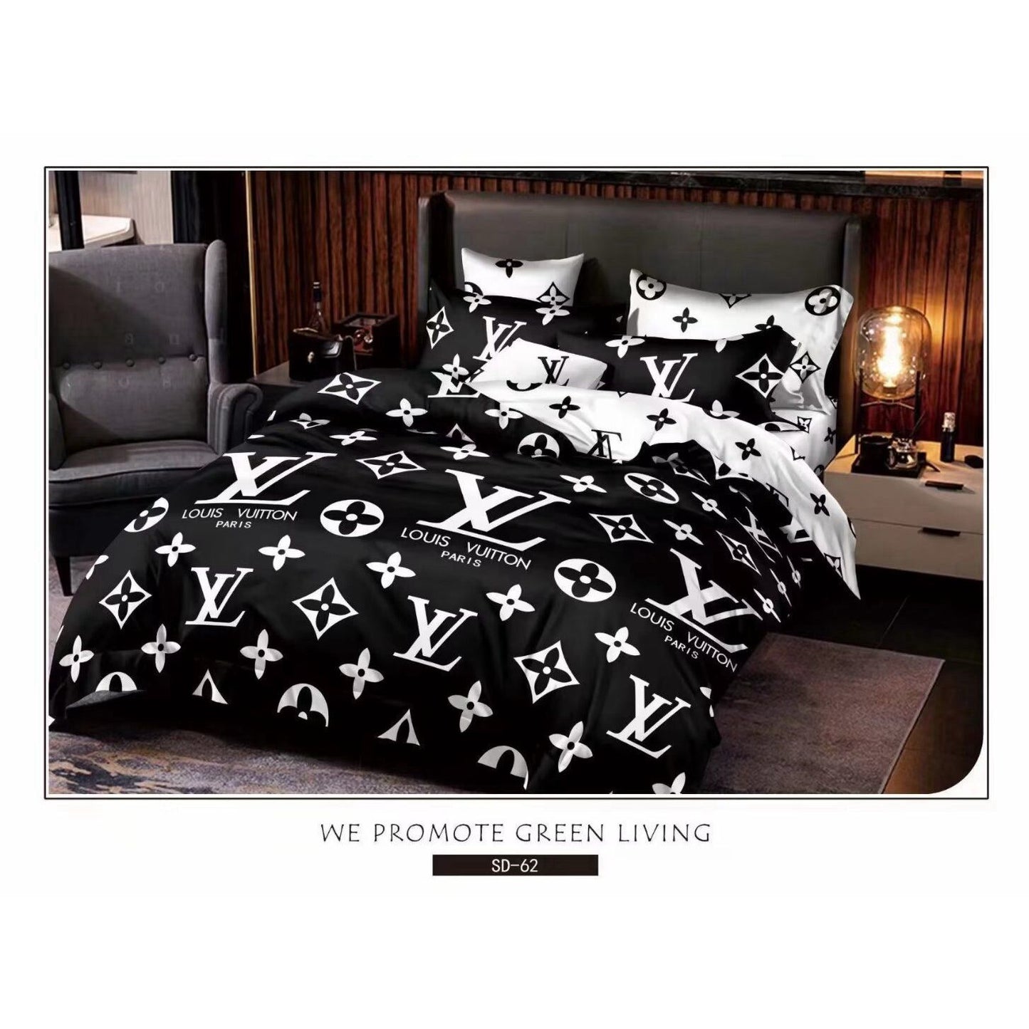 Versace 6 pieces Bed Cover Set Code C055