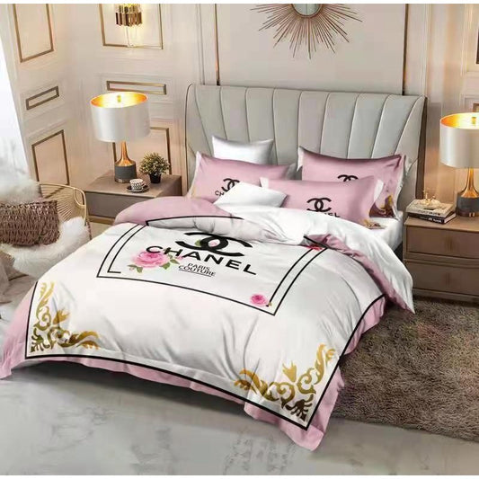 Chanel 6 pieces Bed Cover Set Code C056